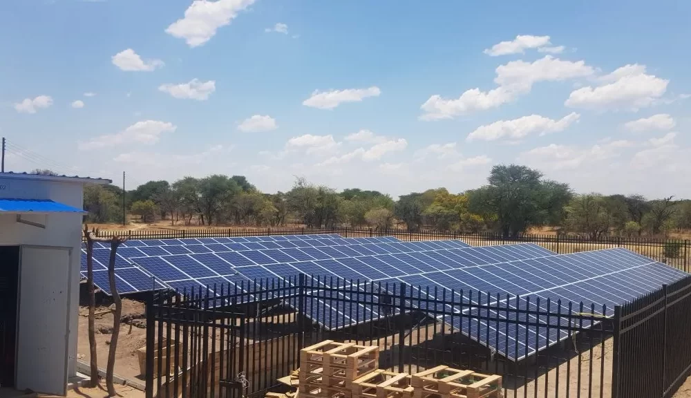 Solar plant transforms rural community in Tsholotsho