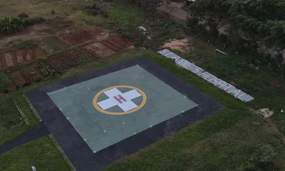 New helipad for St Anne’s Hospital in Harare