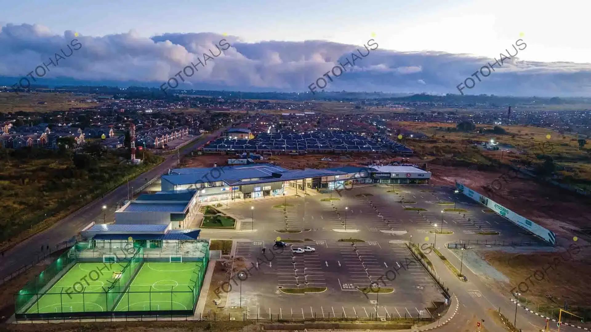 Madokero Mall  Brings excitement to a new upcoming neighbourhood.